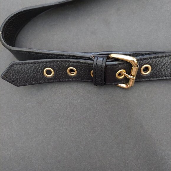 JPK Paris 75 Black Double Strap Canvas Bucket Tote/Handbag w/ Zipper Extender - Picture 6 of 9